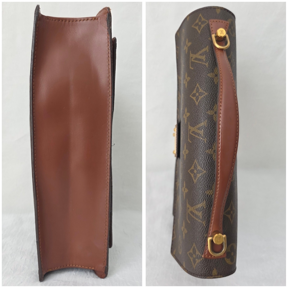 Auth Louis Vuitton Monogram Monceau 28 Crossbody Bag - Picture 8 of 10